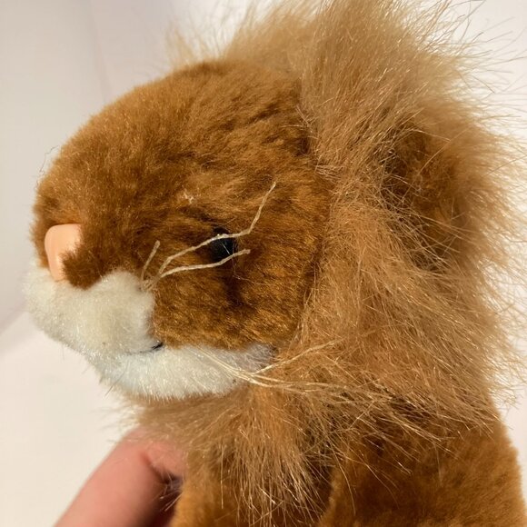 Vintage Oriental Trading Co Lion Beanie Plush Stuffed Animal Moving Legs Arms - Picture 7 of 10